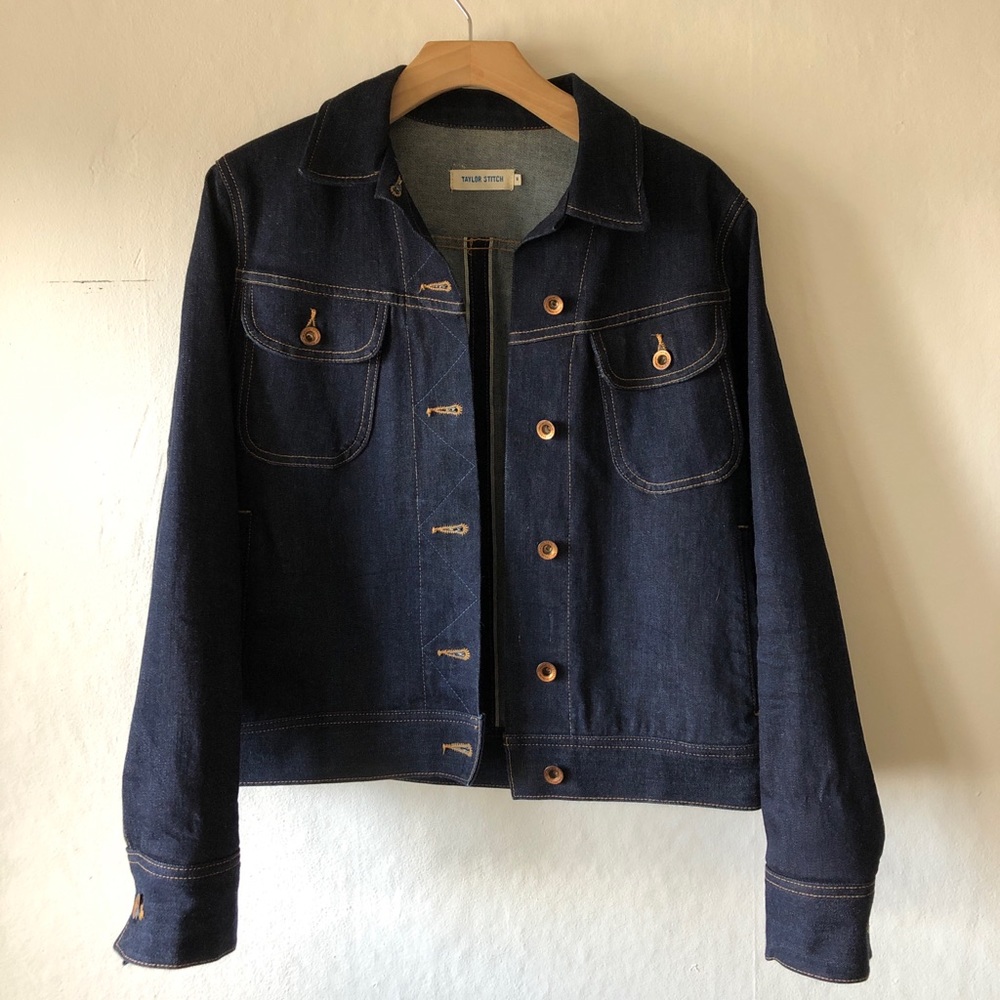 Taylor Stitch Long Haul Selvedge Trucker M